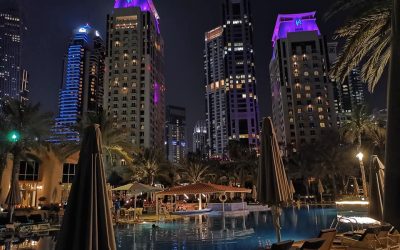 Sunday Evening at the Habtoor Grand Resort Dubai Marina